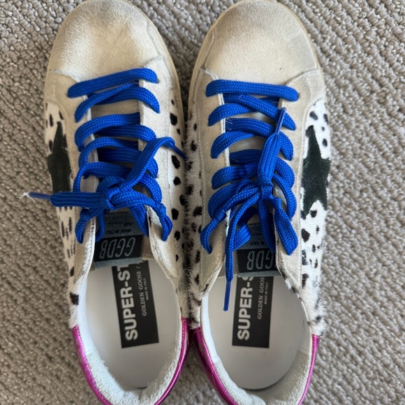 Golden Goose SZ 40 Super-Star Low Top Sneaker - Picture 1 of 5